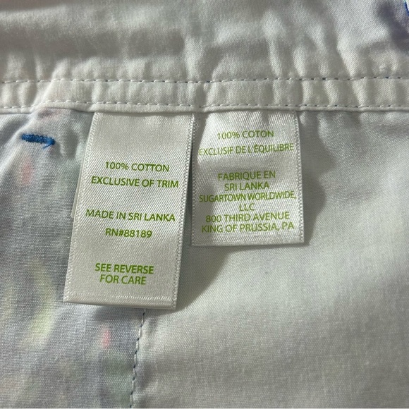 Lilly Pulitzer Shorts The Walsh Women's Blue Yellow Pink Size 0 - Picture 4 of 8